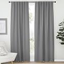 NICETOWN Blackout Curtain Panels Window Draperies - (Silver Grey Color) 52x84 inch, 2 Pieces, Insulating Room Darkening Blackout Drapes for Bedroom