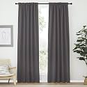NICETOWN Blackout Curtain Panels Window Draperies - (Grey Color) 42-Inch Wide x84-Inch Long, 2 Pieces, Home Decoration Light &amp; Noise Reducing Window Covering Room Darkening Drapes for Bedroom