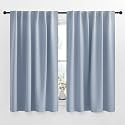 NICETOWN Blackout Curtains Window Drapes - (Vintage Blue Color) 52 inches W by 54 inches L, Set of 2, Blackout Curtain Panels for Boy's Nursery