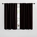 NICETOWN Blackout Window Curtains for Camper - (Toffee Brown Color) 42x40 Inch, 2 Panels Set, Thermal Insulated Room Darkening Blackout Drapes/Draperies with Rod Pocket &amp; Back Tab for Loft