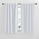 NICETOWN Bunk Bed Insulated Room Darkening Curtains - (Cloud Grey Color) W42 x L50, 2 Pieces, Modern Design Thermal Privacy Protection Window Treatment Drapes/Draperies for Bedroom