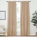 NICETOWN Living Room Darkening Curtains - (Biscotti Beige Color) W42 x L70, Set of 2, Home Decor Room Darkening Thermal Insulated Drapery Panels for Office/School/Hospital Window