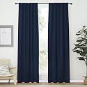 NICETOWN Living Room Darkening Curtains - (Navy Color) W42 x L70, Set of 2, Home Decor Room Darkening Thermal Insulated Drapery Panels for Office/School/Hospital Window