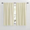 NICETOWN RV Curtains for Camper Windows - (Beige Color) 42x50 Inch, 2 Panels Set, Thermal Insulated Room Darkening Blackout Drapes/Draperies with Rod Pocket &amp; Back Tab for Half Window
