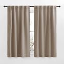 NICETOWN RV Curtains for Camper Windows - (Taupe Color) 34x54 Inch, 2 Panels Set, Thermal Insulated Room Darkening Blackout Drapes/Draperies with Rod Pocket &amp; Back Tab for Half Window