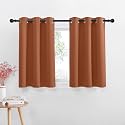 NICETOWN Valances for Windows Room Darkening for Bedroom Home Office