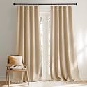 NICETOWN Window Treatment Curtains Room Darkening Draperies - (Biscotti Beige) 52 Width X 95 Drop, Room Darkening Curtains and Drapes for Bedroom