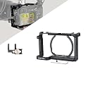 NICEYRIG A6600 Cage with HDMI Cable Clamp for Sony Alpha A6700 Mirrorless Camera, Full Video Cage Built-in Quick Release Plate for ARCA-Swiss Style