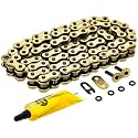NICHE Gold 420 X-Ring Chain 76 Links with Connecting Master Link