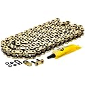 NICHE Gold 420 X-Ring Chain 104 Links with Connecting Master Link