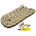 NICHE Gold 525 X-Ring Chain 128 Links with Connecting Master Link