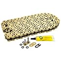 NICHE Gold 525 X-Ring Chain 114 Links with Connecting Master Link