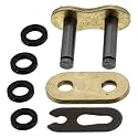 NICHE Gold 525 X-Ring Chain 100 Links with Connecting Master Link