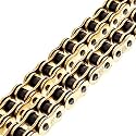 NICHE Gold 525 X-Ring Chain 124 Links with Connecting Master Link