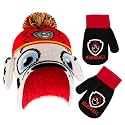 Nick Boys' Winter Hat and Mittens Set, Paw Patrol Chase Marshall Toddler Beanie for Ages 2-4