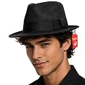 Morph Adult Cosplay Adventurer Fedora Hat Mobster Felt Panama Gatsby Costume Accessory