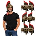 Nicky Bigs Novelties Roman Helmet, Gold Plastic for Gladiator Costume