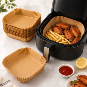 Nicovo Air Fryer Paper Liners Disposable -