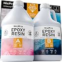 Nicpro 1 Gallon Crystal Clear Epoxy Resin, Not Yellowing Resin