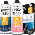 Nicpro 16 Ounce Crystal Clear Epoxy Resin, Food Safe Resin