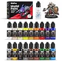 Nicpro 18 Colors Model Paint Set, 20ml Ready to Use Modeling Acrylic Paints