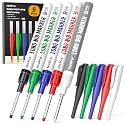 Nicpro 5 PCS Long Nib Marker Pens, 30mm Deep Hole Marker, (Colorful)