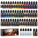 Nicpro 50 Colors Model Paint Set, 20ml Ready to Use Modeling Acrylic Paints
