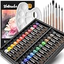 Nicpro Watercolor Paint Set for Adults, 24 Colors Watercolor Tube Set