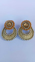 Nidhi World of Creation Silk Dori Acrylic Earring Set