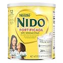NIDO Fortificada Powdered Drink Mix - Dry Whole Milk Powder with Vitamins and Minerals - 12.6 Oz Canister