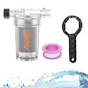 Nidy® Whole House Water Filtration System, Reusable Inline Sediment Water Filter, Pre-Filtration System for Water Purifier,Taps,Faucet,ShowerHead, BPA Free,CE-RoHS Approved, Removes 99.9% Contaminants (Multi-layer Activated C