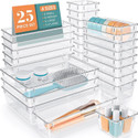 NIEBLA 25 Compartments Plastic Drawer organizers/ Dressing Table Organizer & Make up Organizers