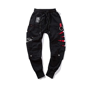 Niepce Inc Ripped Mens Streetwear Jogger Pants