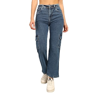 Nifty Womens Mid Rise Denim Boyfriend Fit