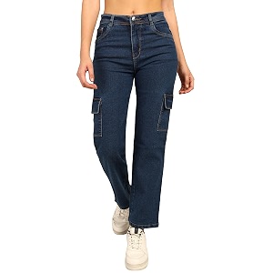 Nifty Womens Mid Rise Denim Boyfriend Fit