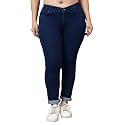 Nifty Women39s Denim Stretchable Mid Rise Plus