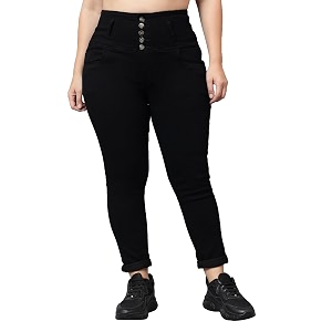 Nifty Womens High Rise Denim Stretchable High
