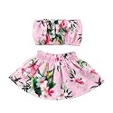 Girls Crop top and Skirt