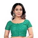 Women's Phantom Silk Solid Short Sleeve Regular Blouse (Foil Mirror Rama 38)