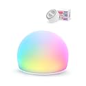 Squishy Egg Night Light Pro for Kids, Soft Egg Light with Multi Colors, Interactive Tap Light Stress Relief, Fidgets Toys, 5 Levels Brightness, Auto-dim in 30 Minutes