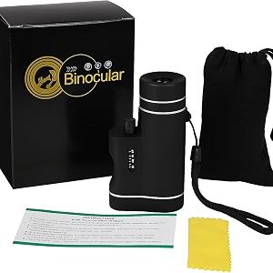 telescope monocular binoculars for long distance goggles with infrared light for adults wide eye peice fmc green coating bak 4 glass for bird watching wildlife safari