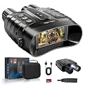 Night Vision Binoculars, 4K Full-Color, 48MP, 8X Digital Zoom, 1968FT, 32GB