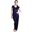 Women39s Soft amp Smooth Satin Solid Nightwear
