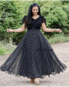 NIHANT ENTERPRISE Polka Print Stitched Lehenga 