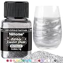 NiHome Edible Glitter Luster Dust for Drinks, Dessert, Vegan, Metallic