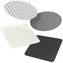 NiHome Jar Opener Gripper Pads, 6in Silicone for Seniors, 4-Pack