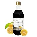 NIHON NO GOHAN Yuzu Ponzu Sauce Made with Kioke Barrel-Aged Shoyu from a Brewery Founded in 1688 - Real Yuzu Juice & Bonito Dashi, Non-GMO Soybeans, Japanese Citrus Dipping Sauce, 16.9 fl oz (500ml)