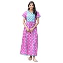 NIHSAMAH Cotton Night Gown for Women -