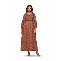 NIHSAMAH Cotton Night Gown for Women Printed