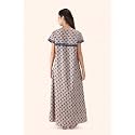 NIHSAMAH Cotton Nighty for Women with Pocket